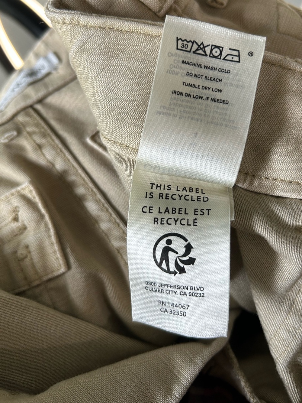 Outerknown Utility Organic Cotton Westbound Regenerative Size 4 - Picture 12 of 12